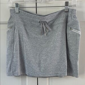 Kyodan Gray Mini Skort Size Medium